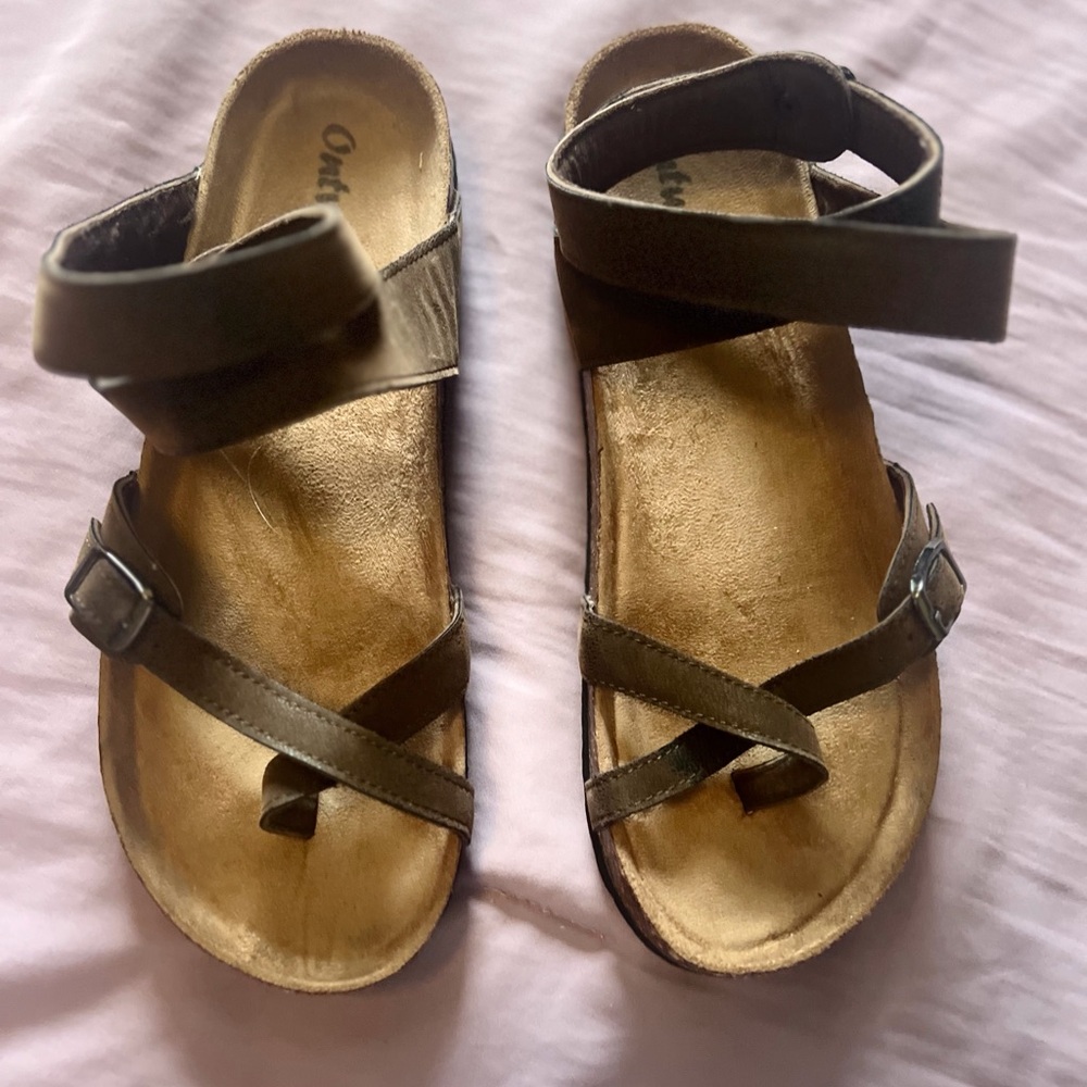 Brown Strappy Sandals